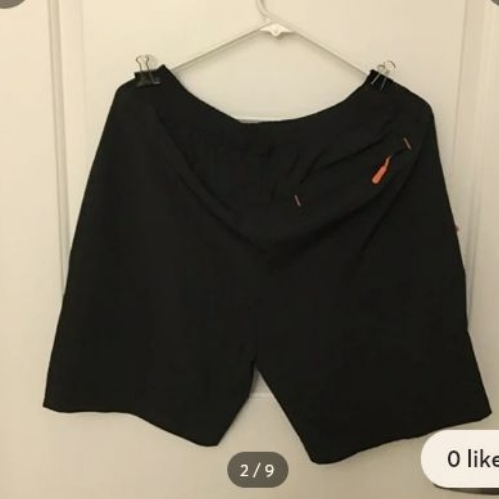 Outdoor Sport Men's Black Running Shorts Size: 33